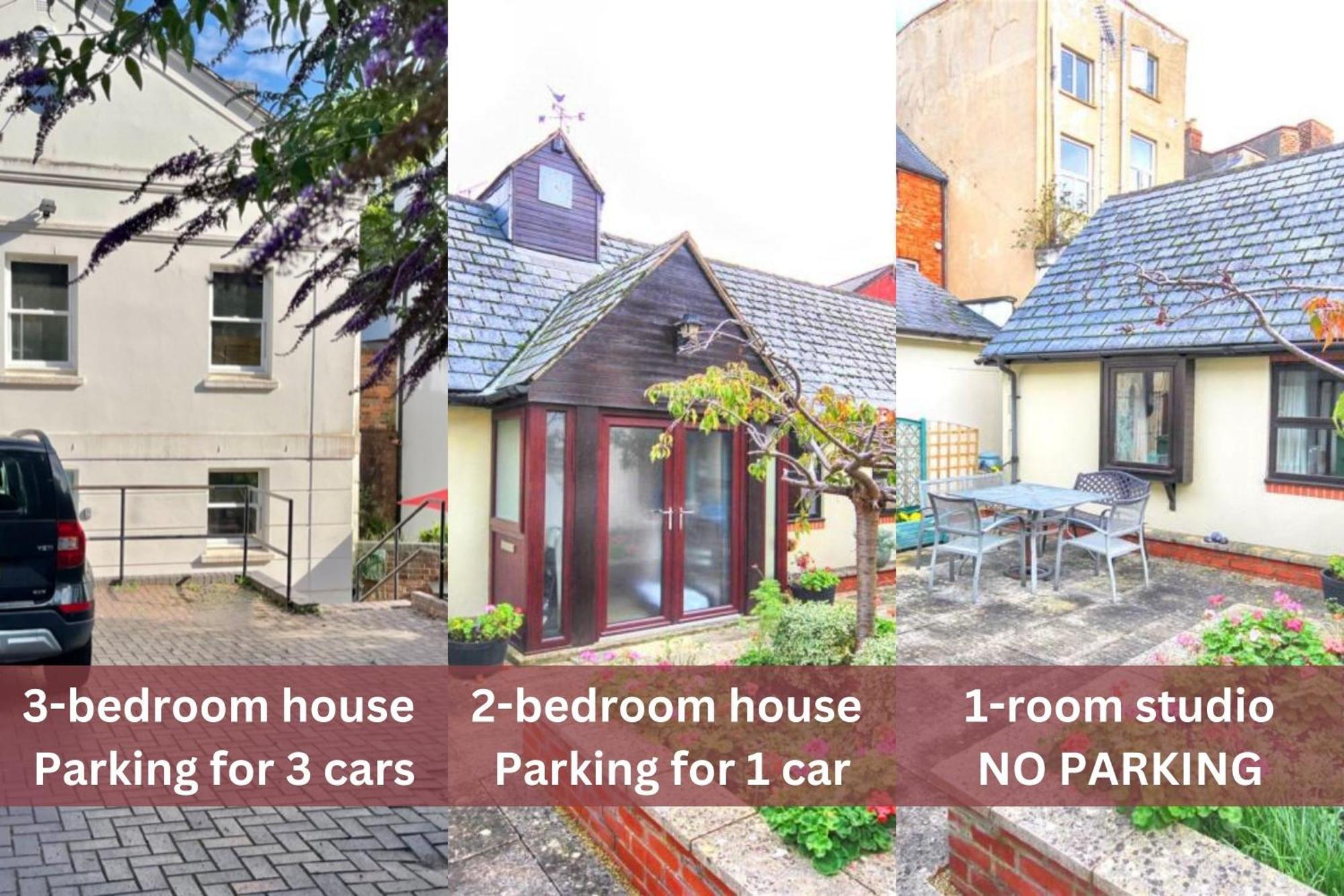 צ'לטנהם Vernon Place Town Centre, Vernon Cottage 3-Bed With Parking, 1A Vernon Court 2-Bed With Parking, 1B Studio No Parking, Off The High Street Next To Sandford Park מראה חיצוני תמונה